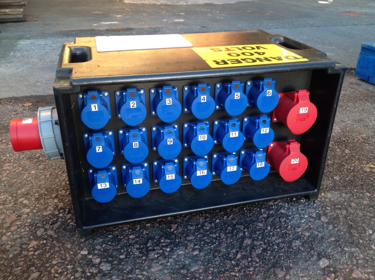 63amp 3 Phase Distro
